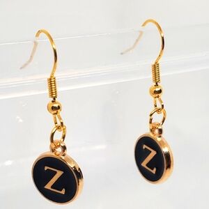 ‼️B2G1 Z, Initial Earrings, New